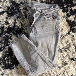 Gray Denim Jeans
